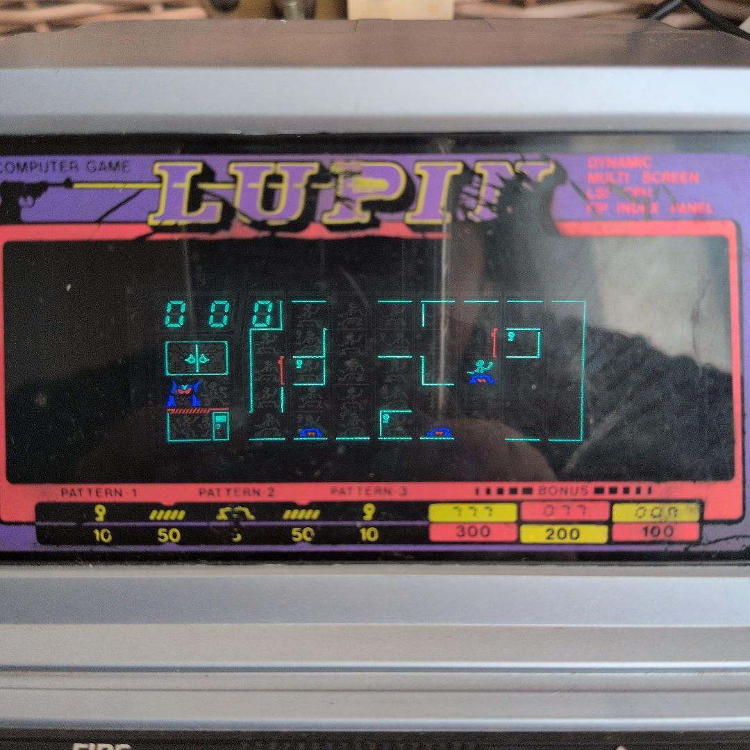 昭和レトロ 黄金強奪作戦ルパン TOMY 1982年製 動作確認済