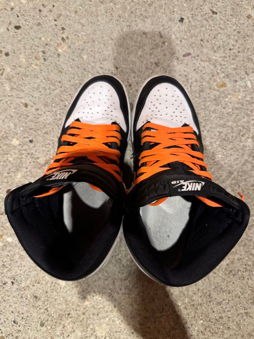 シューズ(男性用) Nike Air Jordan 1 High \"Black/White\"
