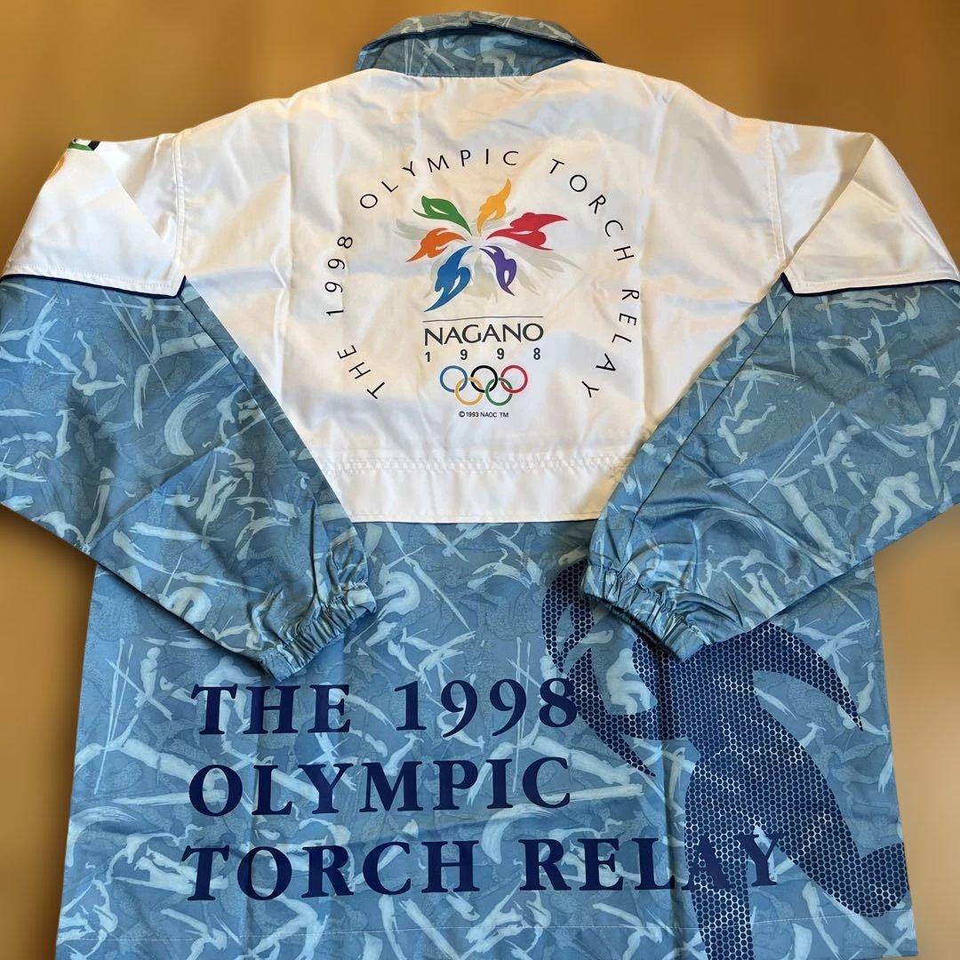 レア✨長野オリンピック 聖火リレー着用　ジャージ上下セット　olympic