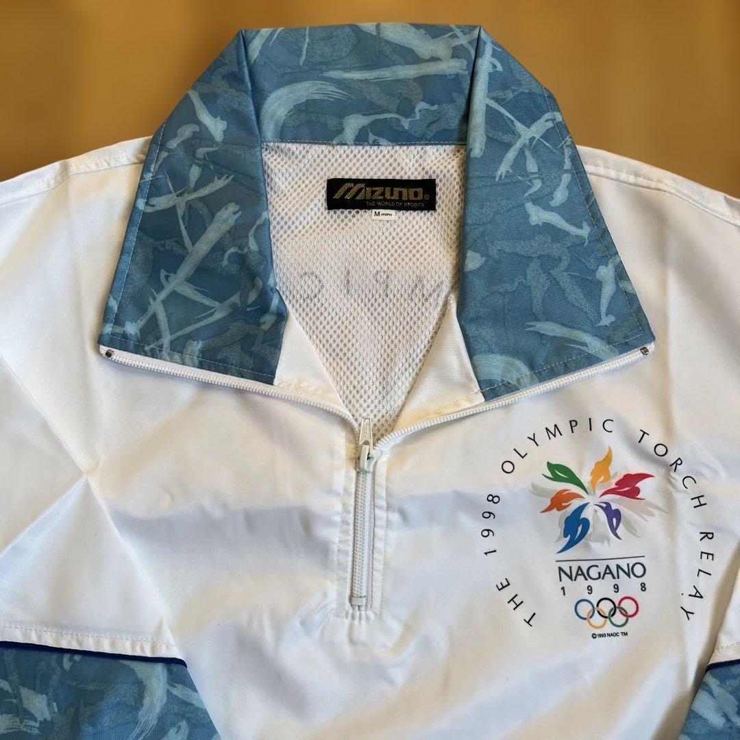 レア✨長野オリンピック 聖火リレー着用　ジャージ上下セット　olympic