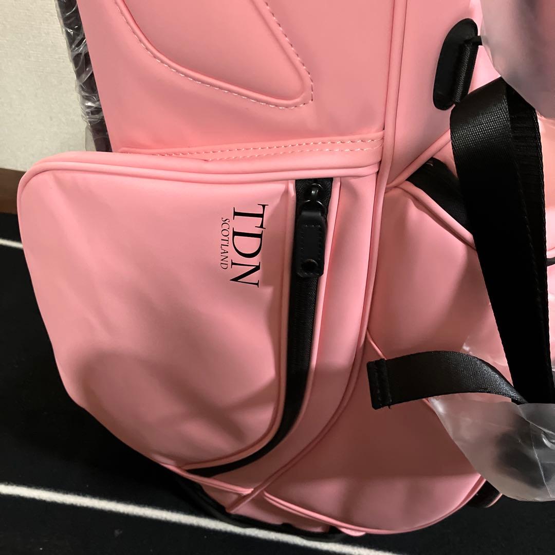 即日発送 新品 TDN GOLF スコットランド発 スタンドバッグ ピンク