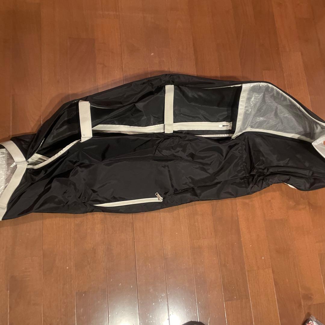 YONEX ゴルフバッグ レインカバー黒/白