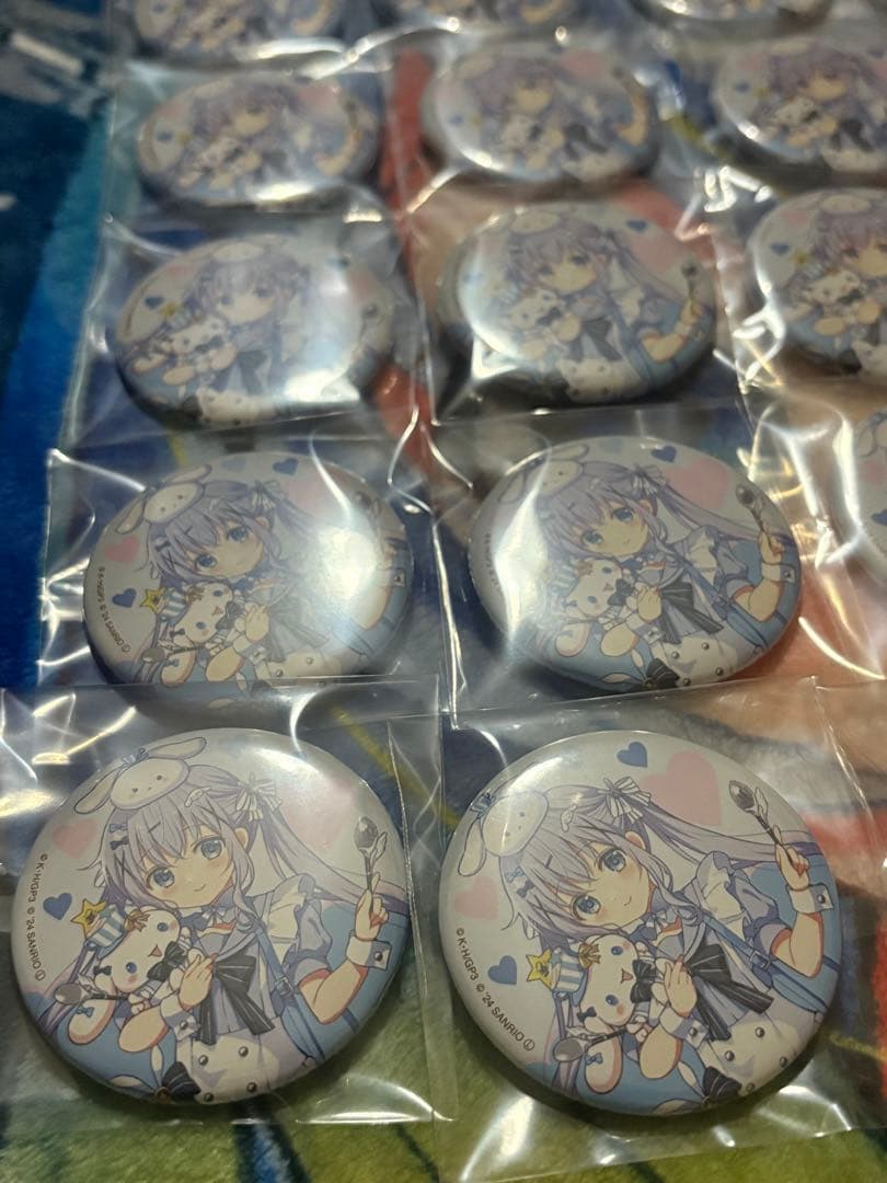 チノ×シナモロール サンリオコラボ ご注文はうさぎですか？ 缶バッジ 30個