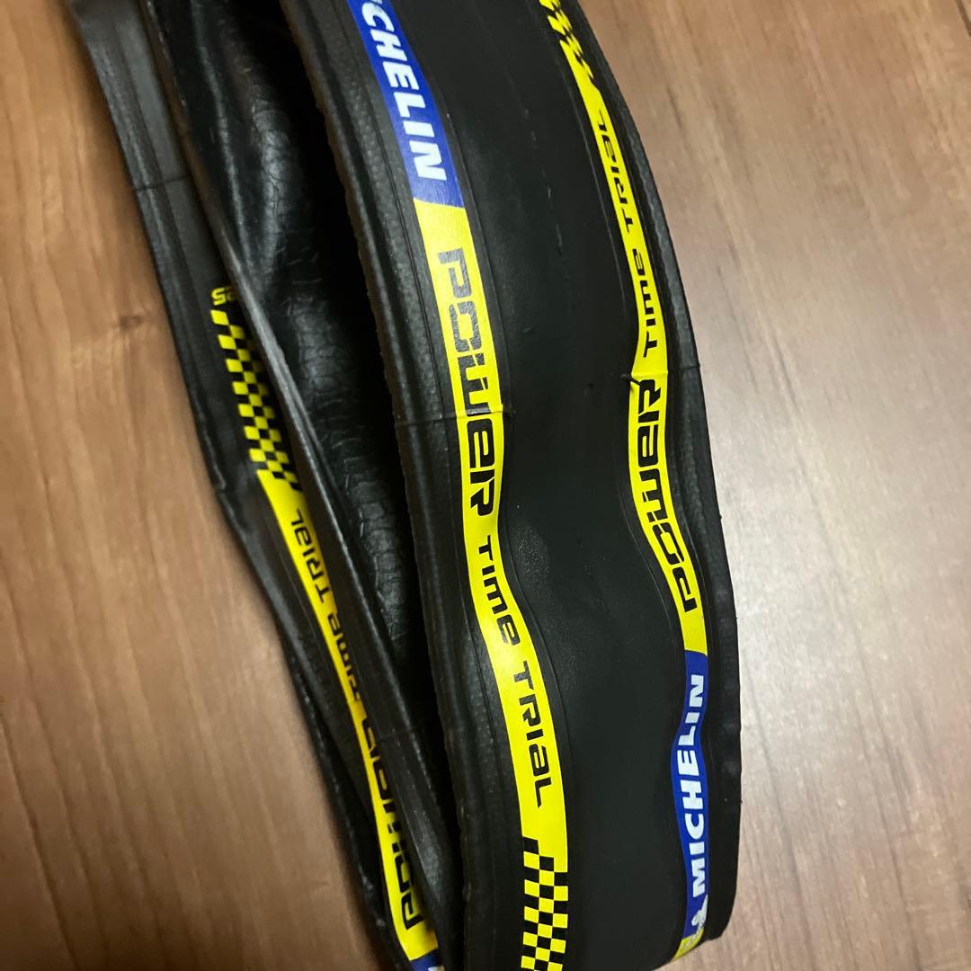 ミシュランパワーカップTT25cクリンチャータイヤ　2本セット
