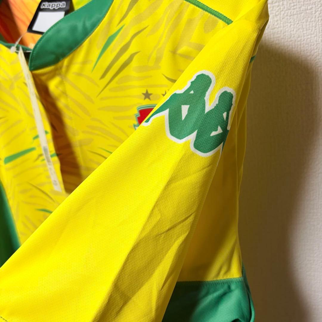 未使用　半袖　シャツ　ユニフォーム　ジェフ千葉　イエロー　グッズ　2XO