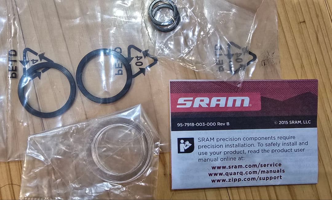 SRAM RED クランク BB386 165mm 50/34 ★未使用
