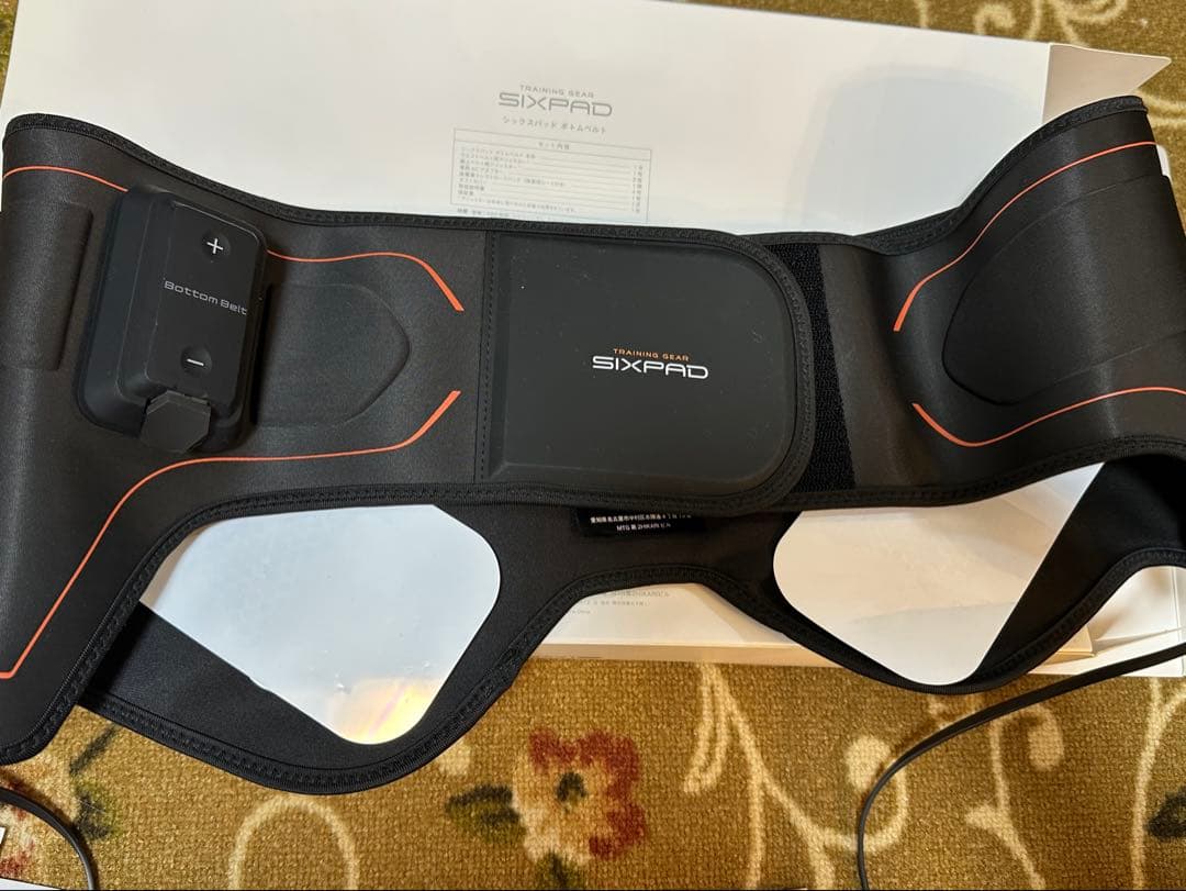 SIXPAD エレクトロニックパッド ボトムベルトー替えジェルシート付 Lサイズ