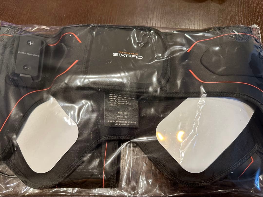 SIXPAD エレクトロニックパッド ボトムベルトー替えジェルシート付 Lサイズ