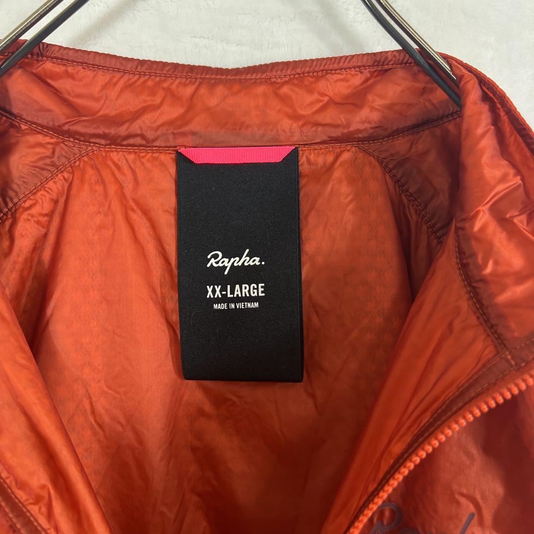 Rapha ラファ サイクルジャージ ベストオレンジ ジッパーベスト メンズ