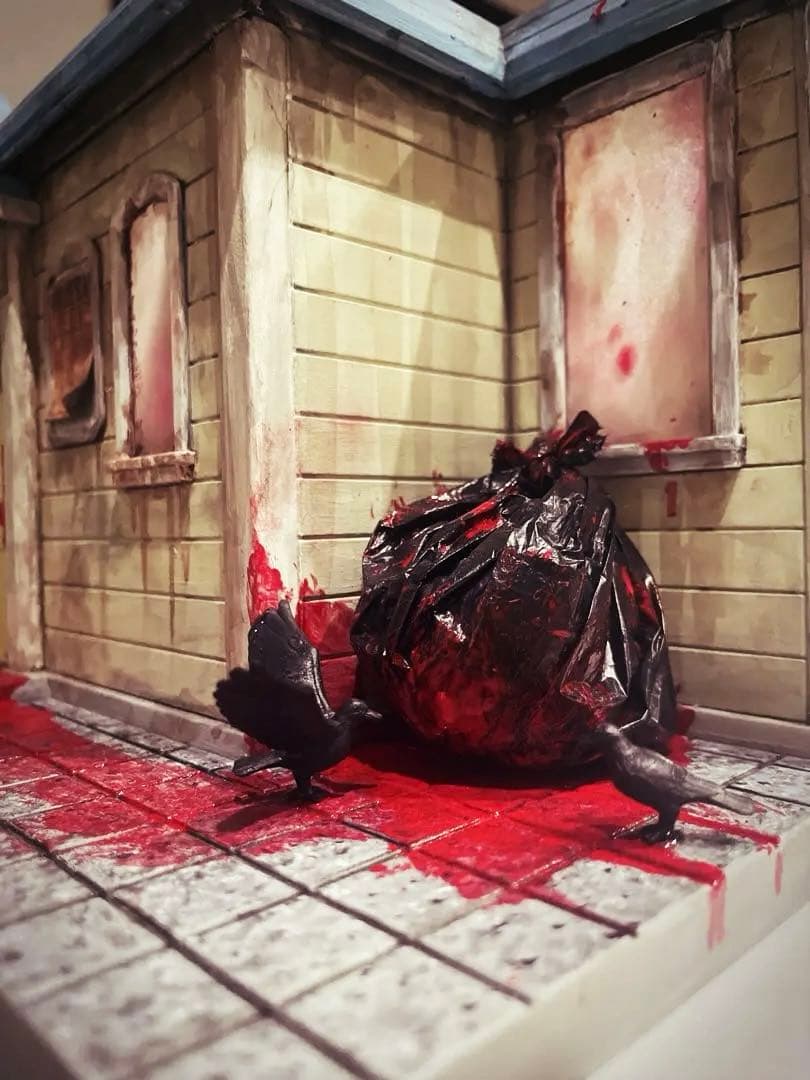 グロ注意❤️廃病院　サツ人解体現場　 horror hospital