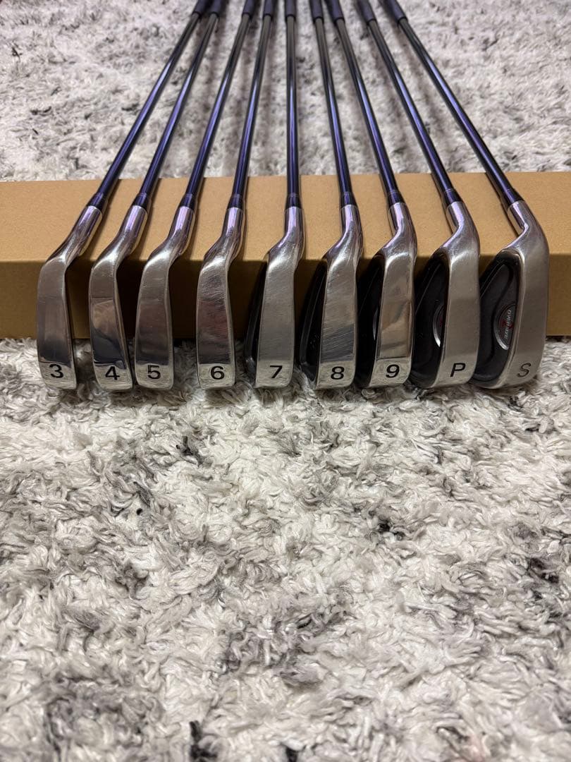 【レフティ】 a.m.c Impex アイアンセット 3-Pw,Sw 9本
