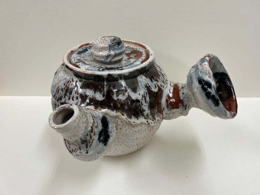 志野焼　大急須