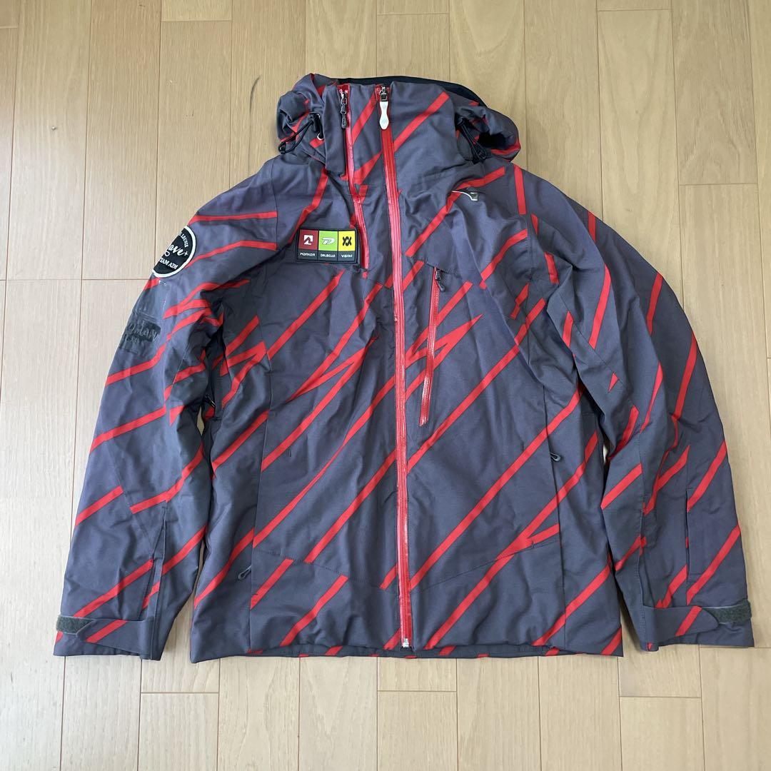 ミズノ MIZUNOスキーウェア上下セットデモモデル 中古サイズM 選手用非売品