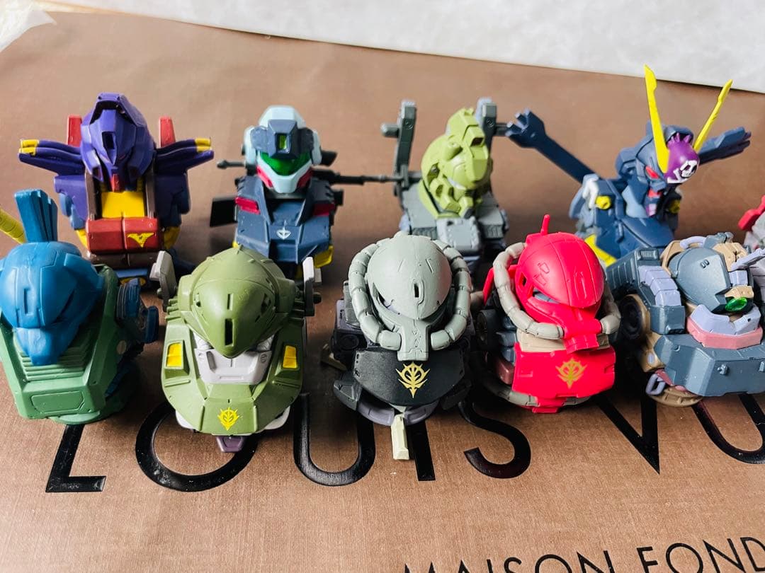 機動戦士ガンダムヘッド　フィギュアセット