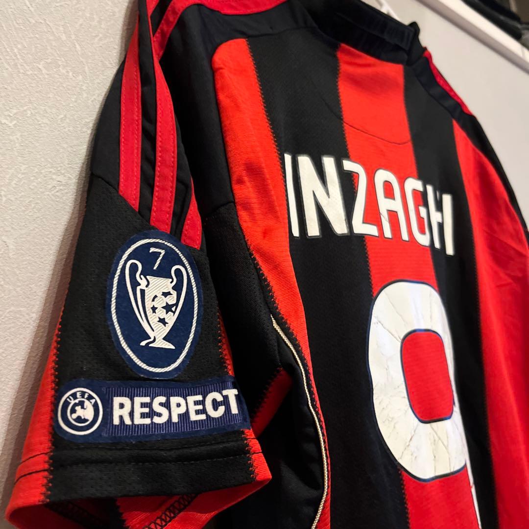 ACミラン 10-11CL仕様　ユニフォーム　インザーギ　INZAGHI 9