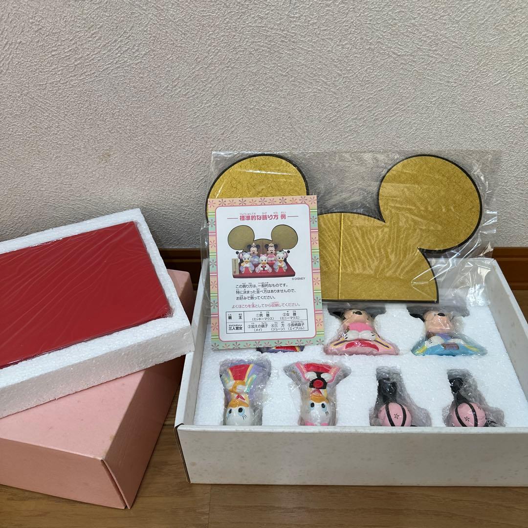 最終値下 激レア 東京ディズニーリゾート ひな人形 5人飾り