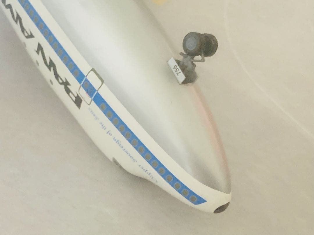 昭和ろく‼️ＰＡＮＡＭ／Ｂ７４７－１２１ヘルパ製１／２００スケール(プラ製)