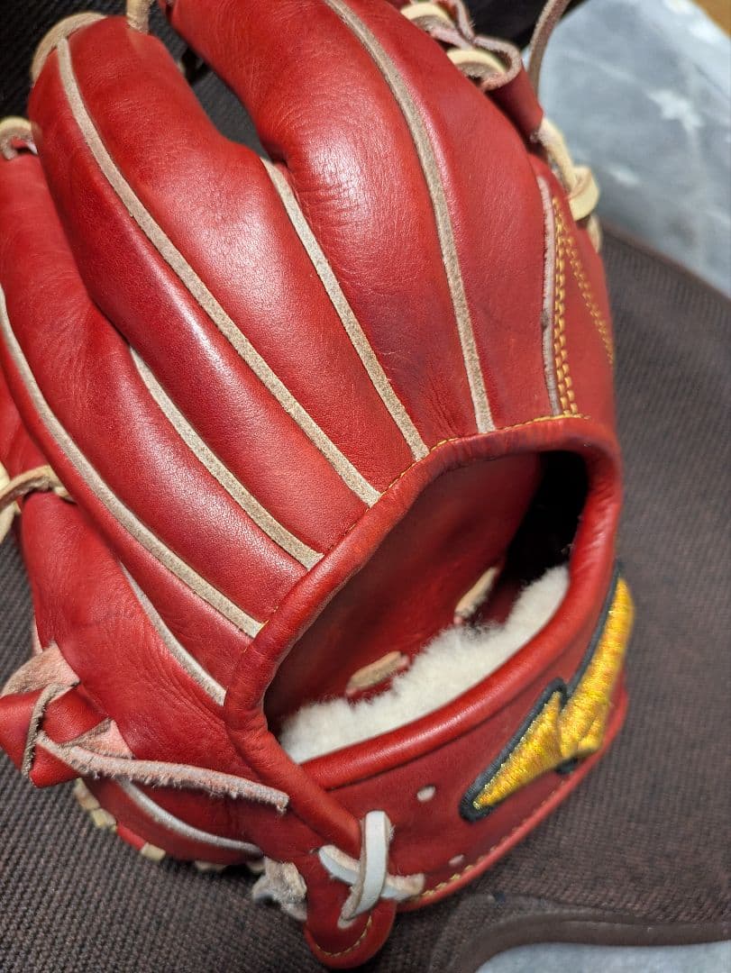 MizunoPro classic クラシック 赤 軟式用