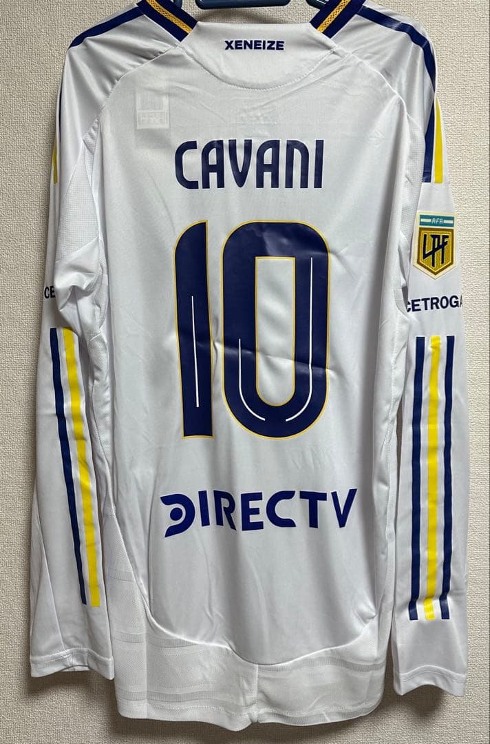 ボカジュニアーズ アウェイ長袖CAVANI 2XL 新品未使用タグ付