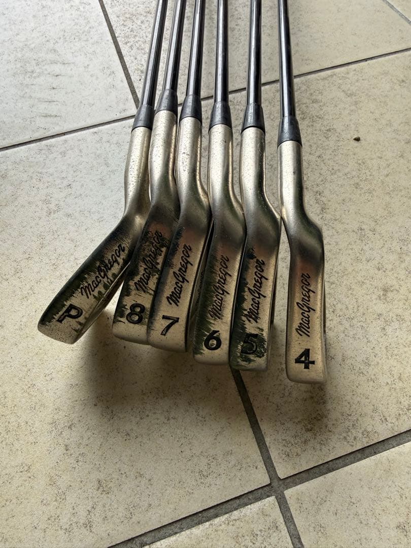 マッスルバックアイアンセット 6本セット