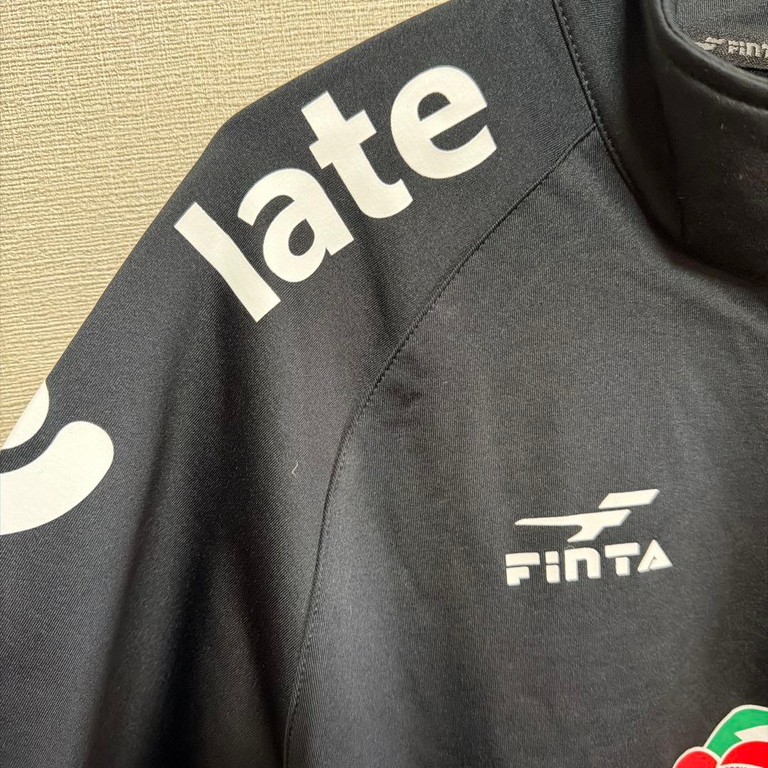 FINTA ブラックジャージ 上下　セットアップ　Lサイズ