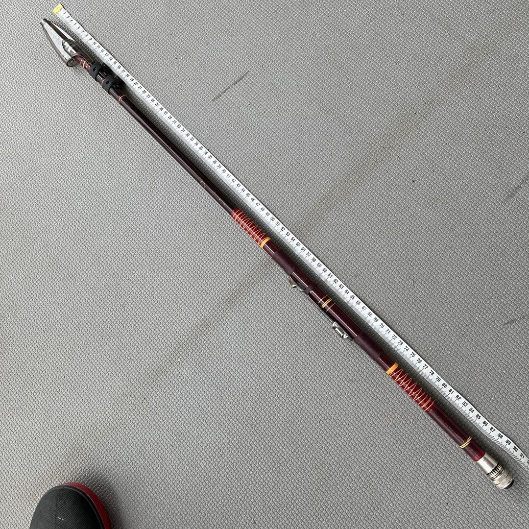 美術品的　美品　665モデル　柔らかめ　スピニングロッド　全長4.5ｍ