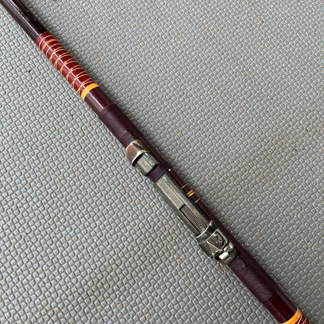 美術品的　美品　665モデル　柔らかめ　スピニングロッド　全長4.5ｍ