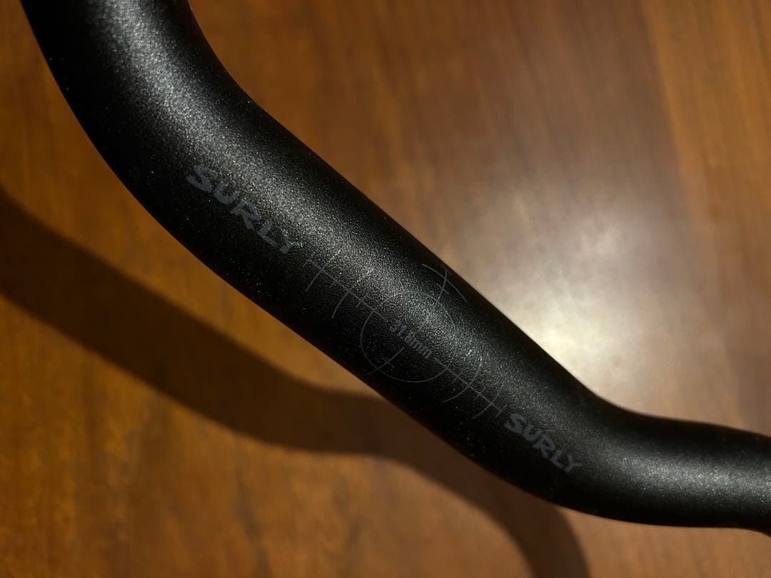 パーツ SURLY truck stop drop bar (black)