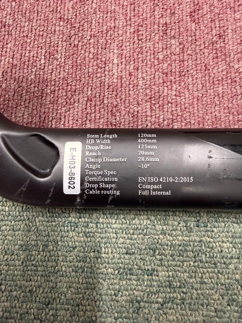 ELVES orome AEROEVO エアロハンドルバー　400mm