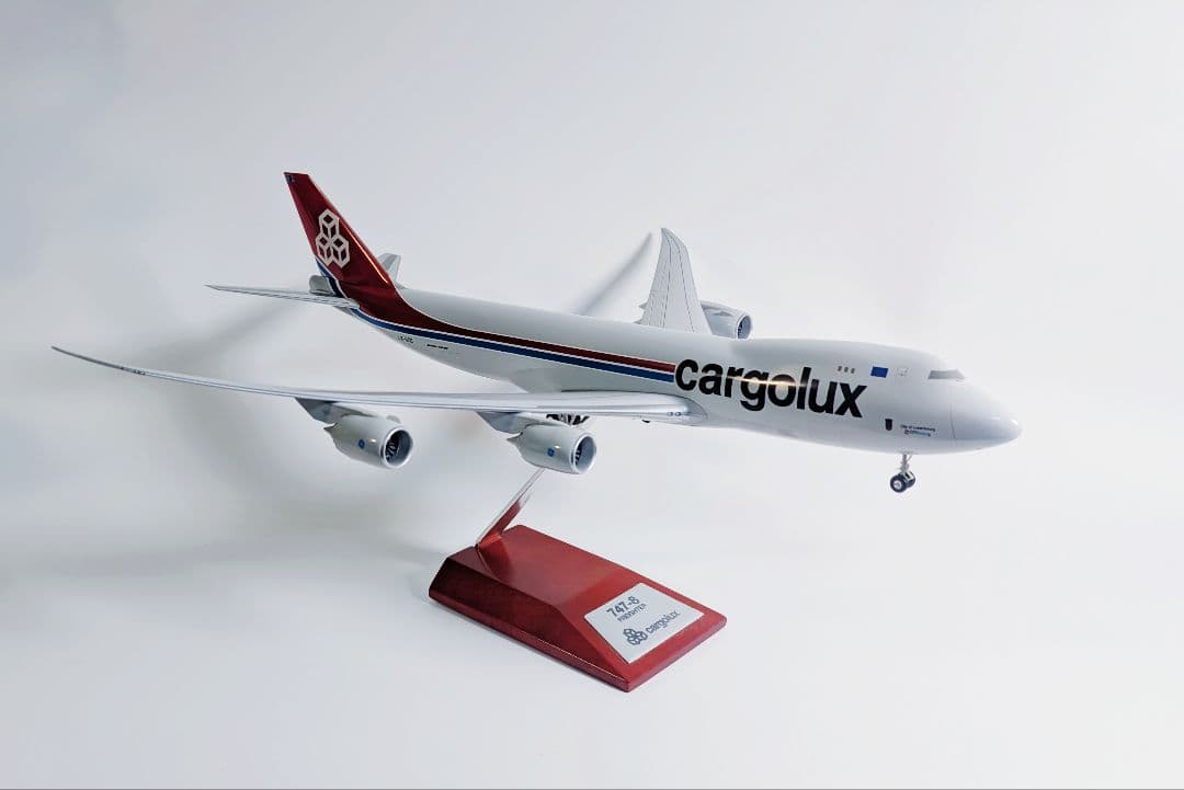 カーゴルクス航空 CV B747-8F LX-VCA 貨物機模型
