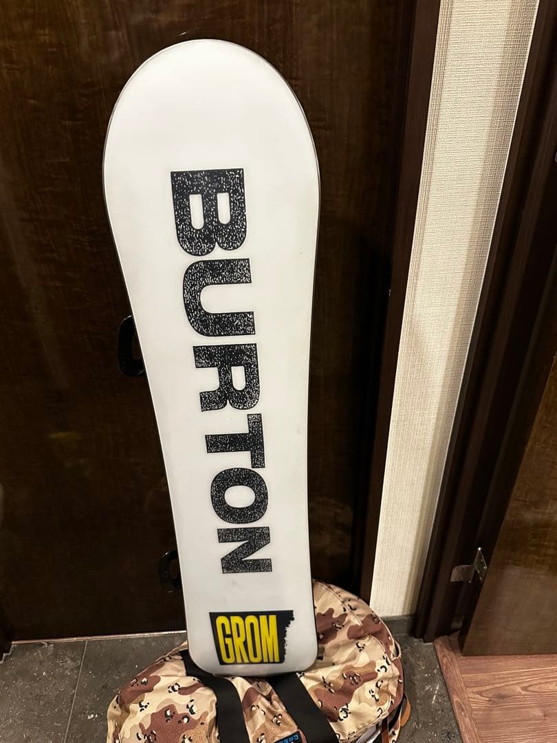 2回利用　美品　Burton グロム　110cm キッズ　バインディングセット