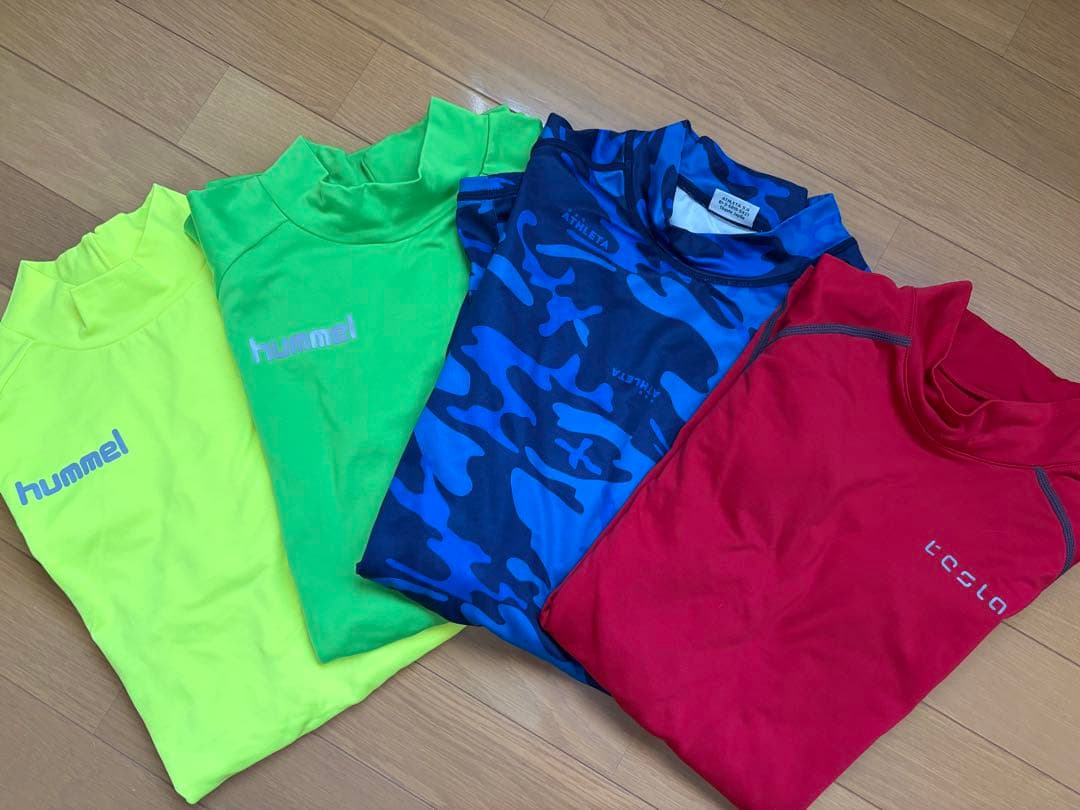 裏起毛アンダーシャツ+ネックウォーマー+Tシャツ+アンダーパンツ