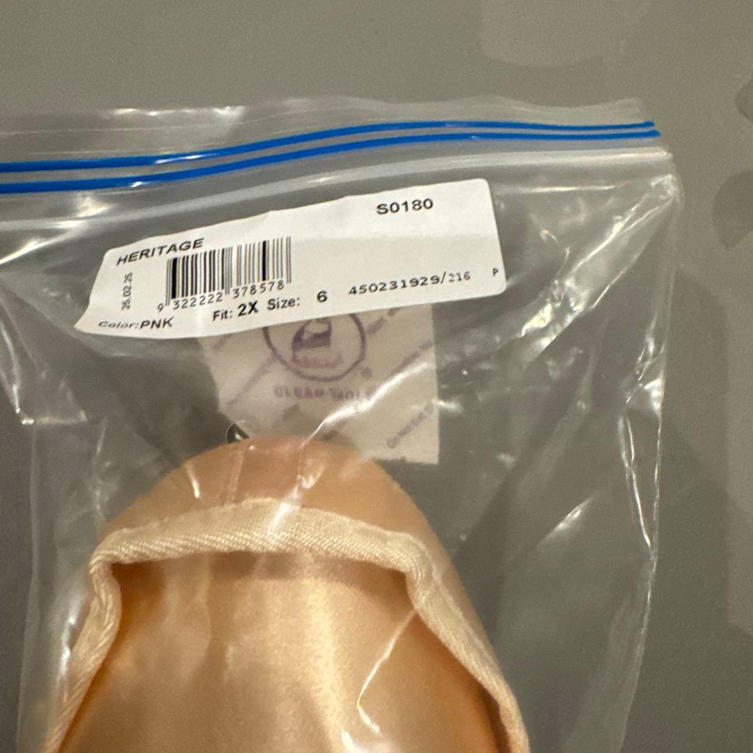 Bloch Heritage トゥシューズ ピンク 6 XX 未使用