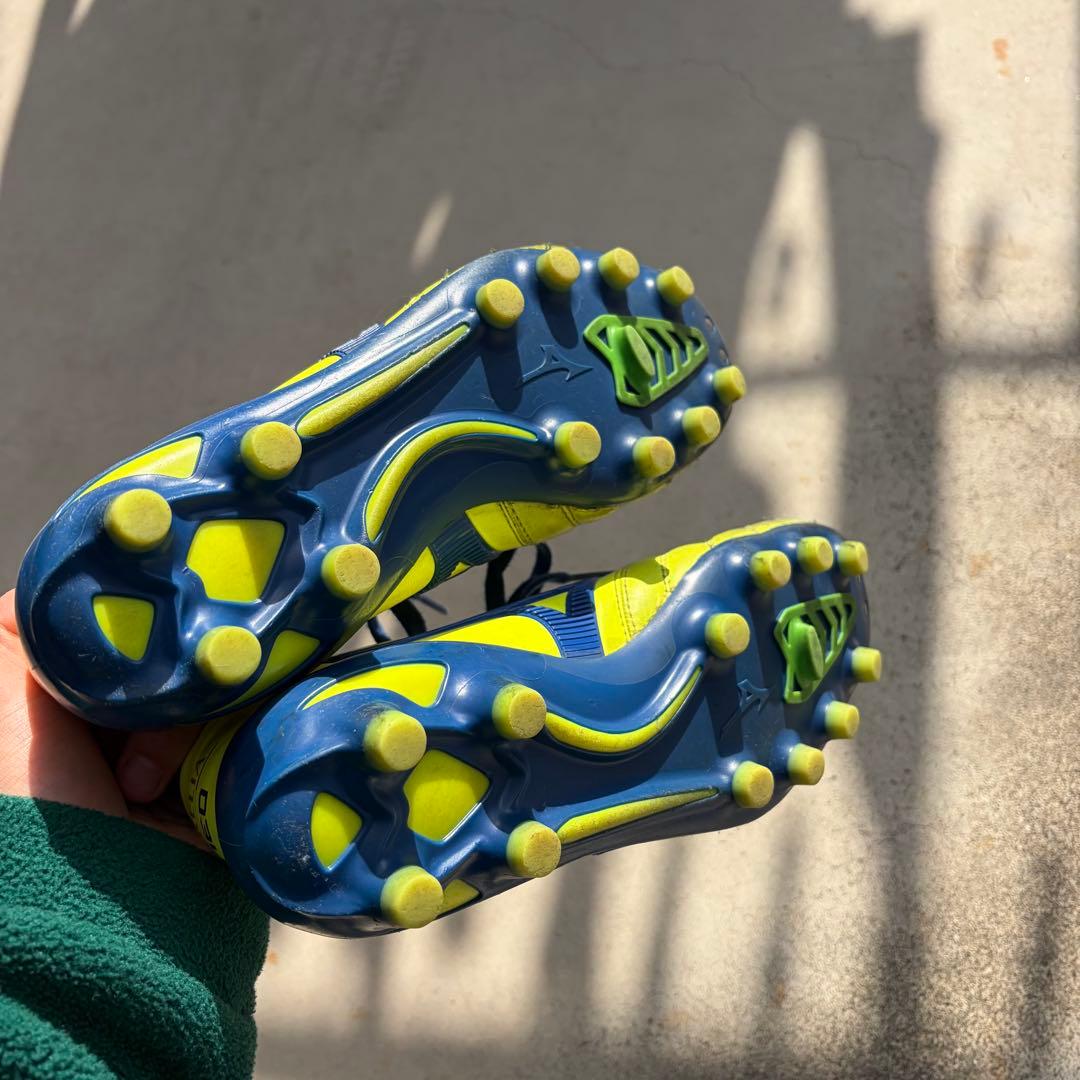 MORELIA NEO Ⅱ モレリアネオⅡ イエロー×ブルー 25.5cm