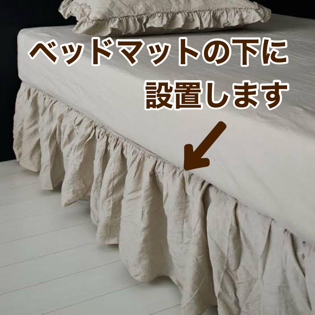 ☆激レア　ラルフローレン　ベッドスカート　ダブルベッド　青小花柄　シーツ☆