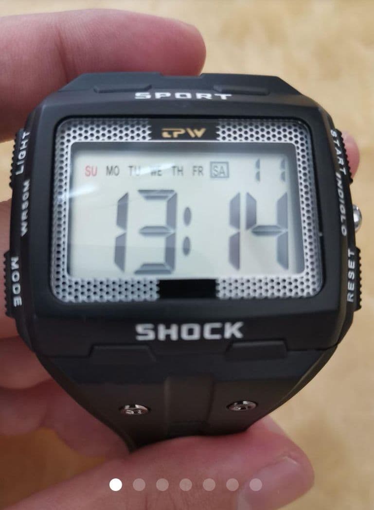 レフリーに最適な大型液晶時計 4個セット