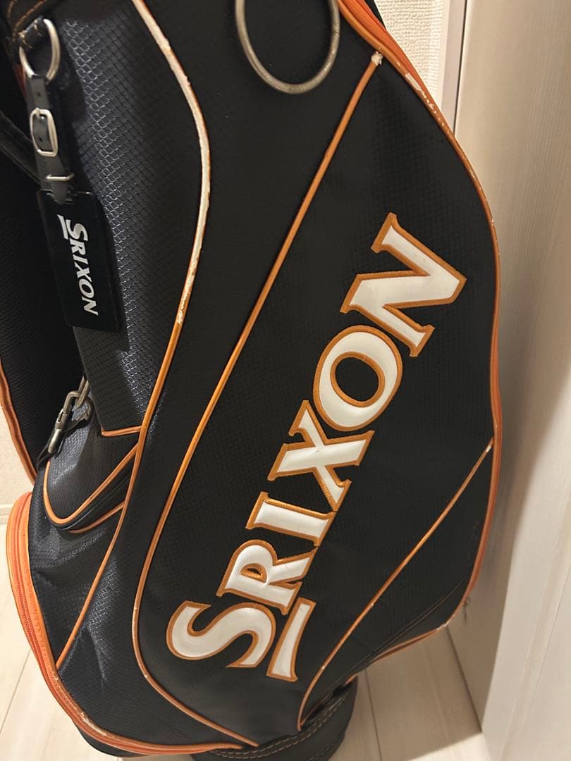 Srixon キャディバッグ 黒/オレンジ