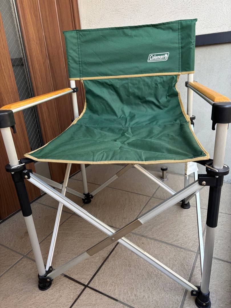 Coleman コールマン スリムキャプテンチェア グリーン 2脚 セット