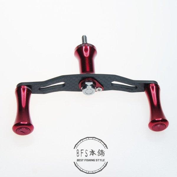 For shimano 高品質 カーボンハンドル スリムノブ付 カスタム品