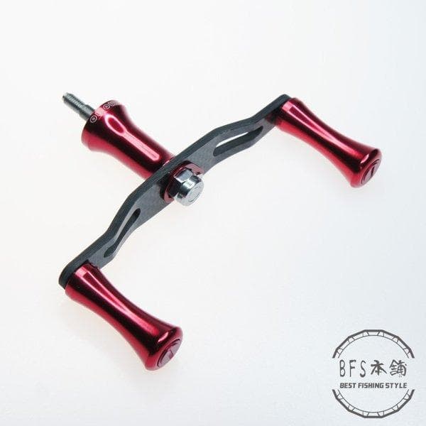 For shimano 高品質 カーボンハンドル スリムノブ付 カスタム品