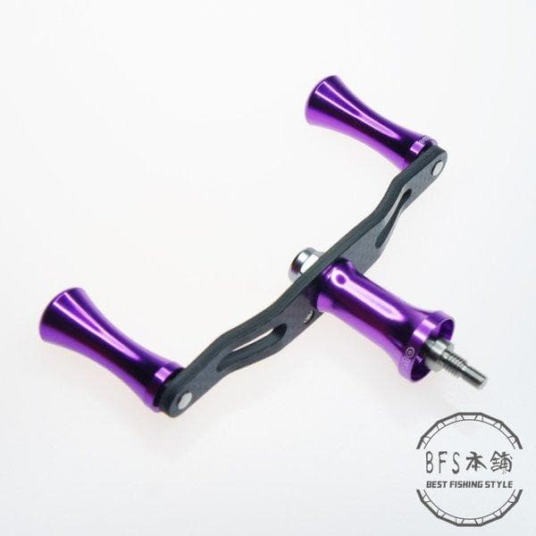 For shimano 高品質 カーボンハンドル スリムノブ付 カスタム品