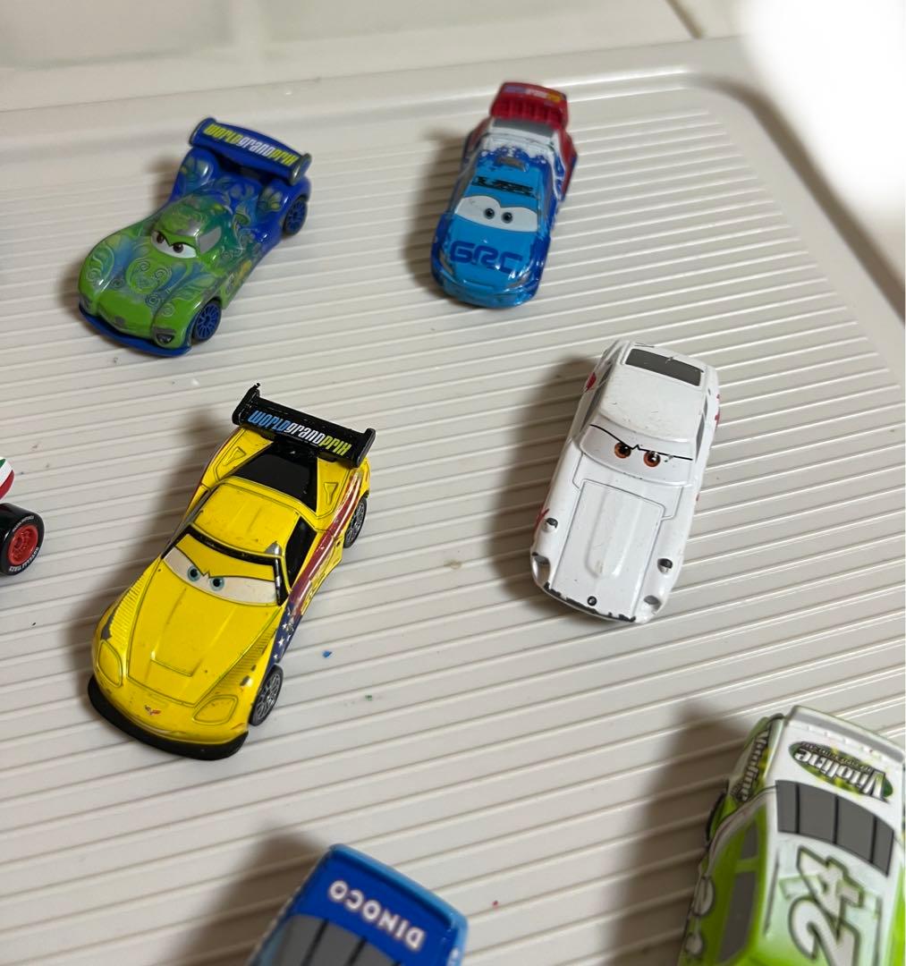 カーズ、ミニカー（トミカ）ブリック、キャル、ダニー、マックスシュネル（廃盤）