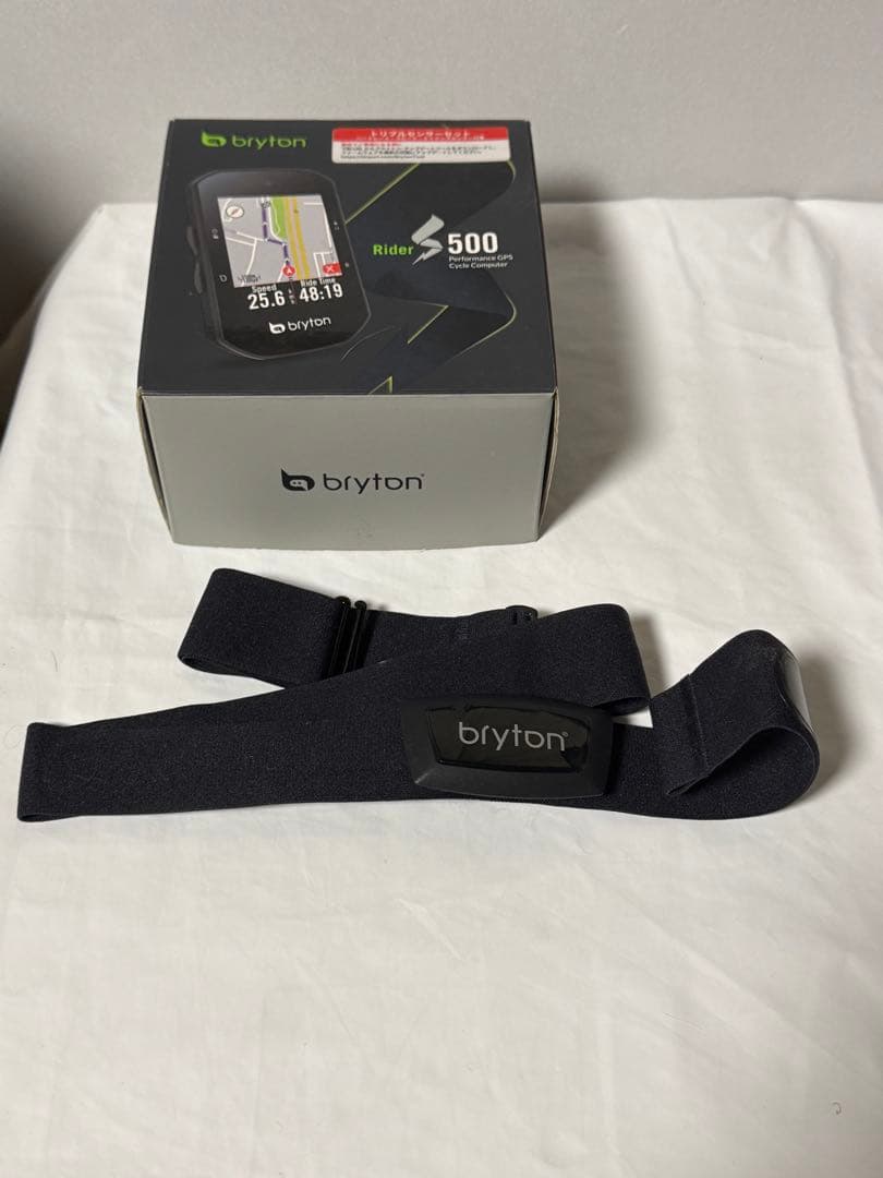 Bryton Rider S500 サイクルコンピューター、心拍計