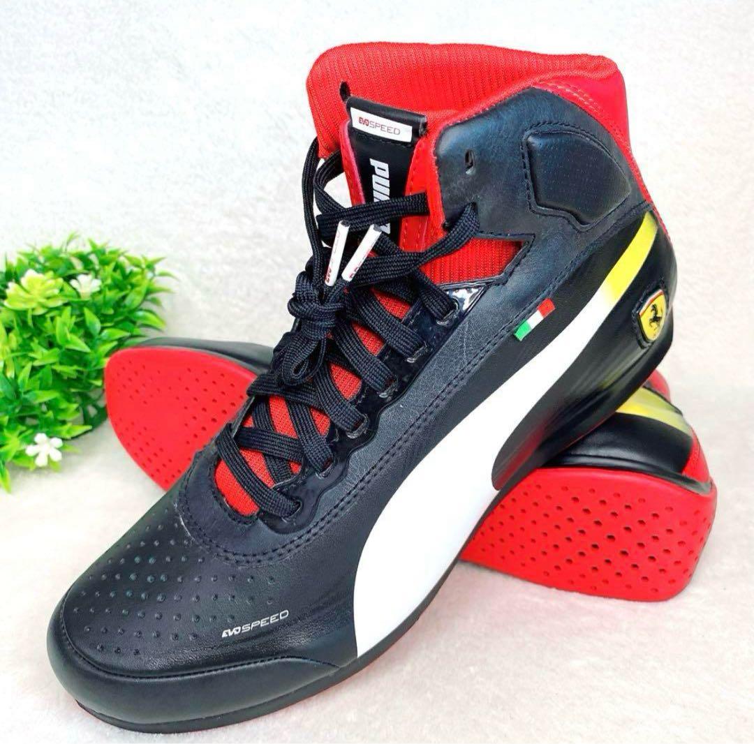 新品タグ付✨PUMA エヴォスピード ハイカット スニーカー レーシング　25