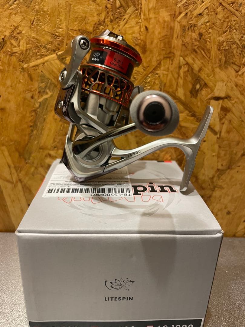 【最軽量107g】LS500PRO スピニングリール 500トラウト　アジング
