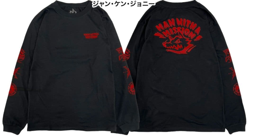 MAN WITH A MISSION メモリアルロゴロンT