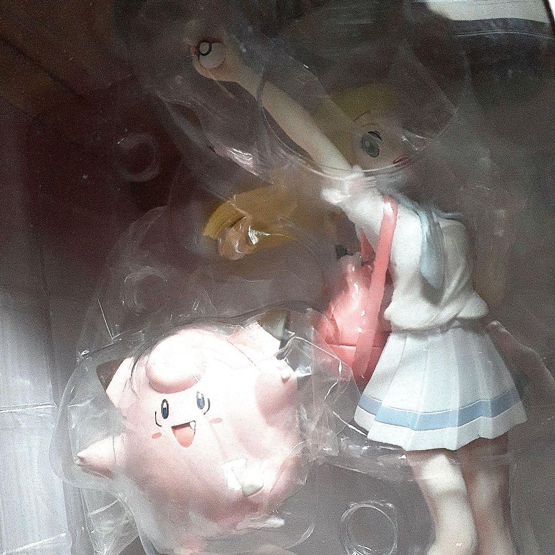 【開封済み・中古】がんばリーリエ＆ピッピ 1/8　ポケモン　フィギュア