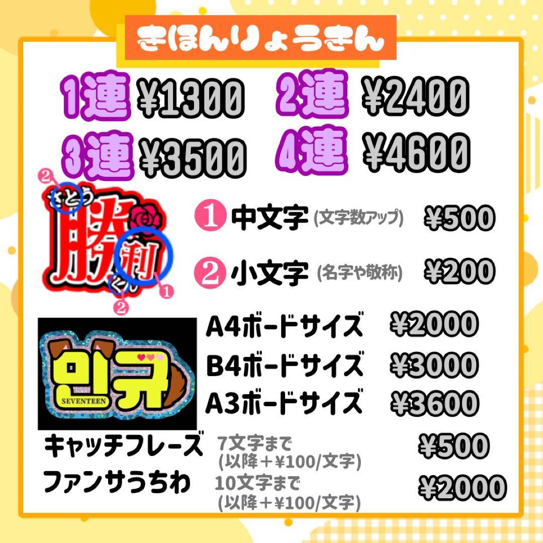 【3/14発】りんりん様 うちわ文字 連結 折りたたみ オーダー 団扇屋さん