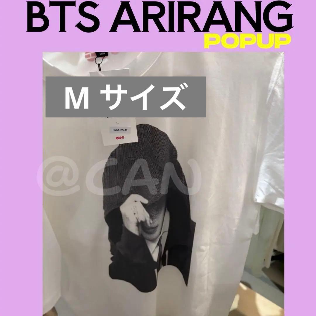BTS Tシャツ　ジミン　POPUP バンタン　MサイズB077