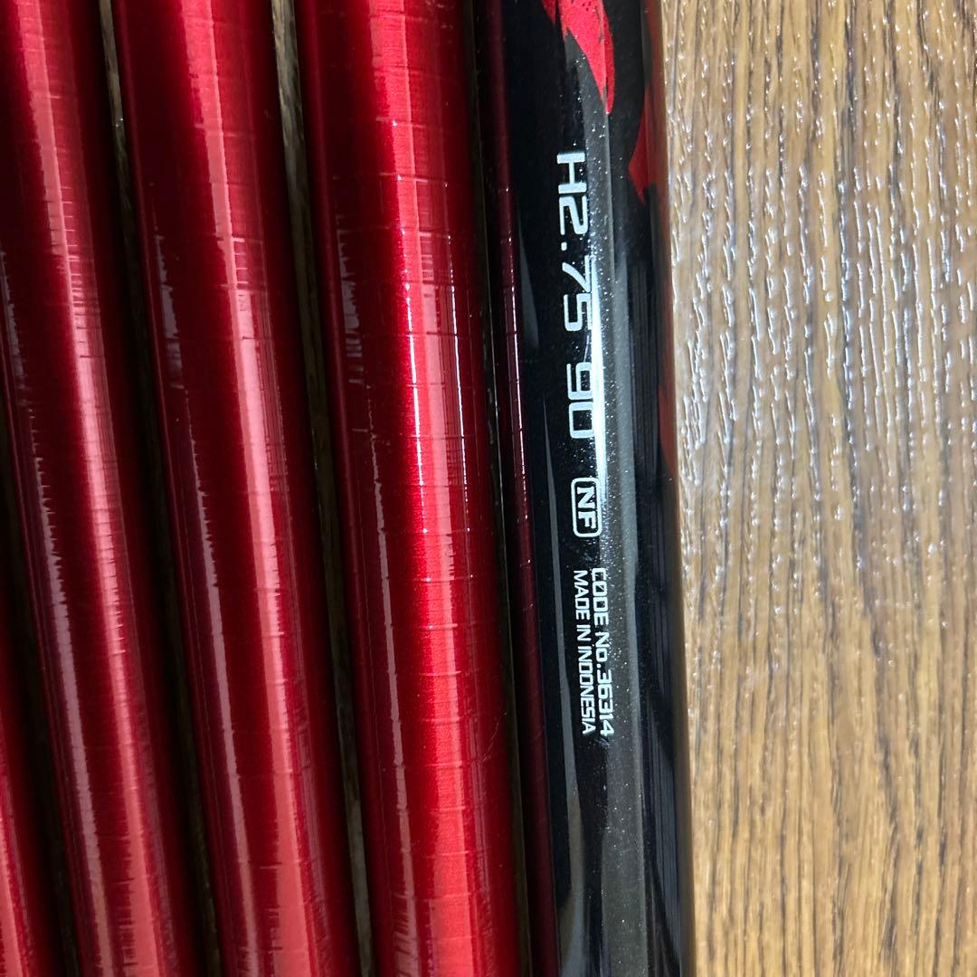 NAIAD H275 90 鮎竿 赤色